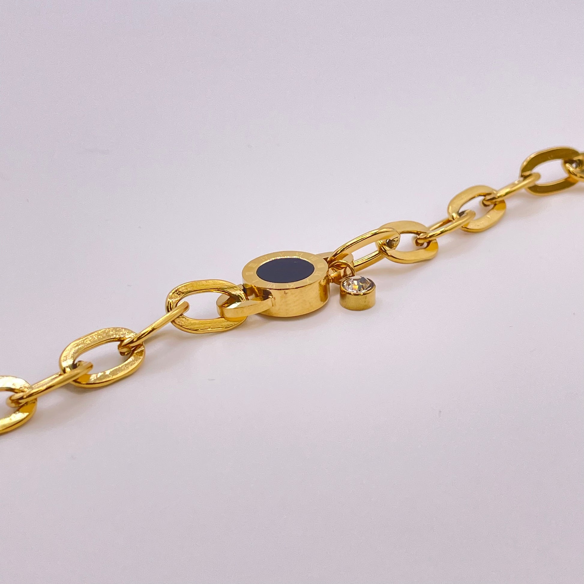 Roman link chain bracelet chain